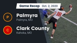 Recap: Palmyra  vs. Clark County  2020