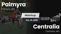 Matchup: Palmyra  vs. Centralia  2020