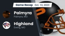 Recap: Palmyra  vs. Highland  2023