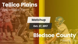 Matchup: Tellico Plains vs. Bledsoe County  2017