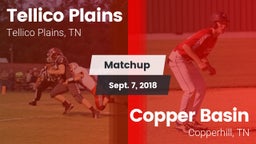 Matchup: Tellico Plains vs. Copper Basin  2018
