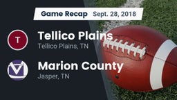 Recap: Tellico Plains  vs. Marion County  2018