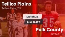 Matchup: Tellico Plains vs. Polk County  2019