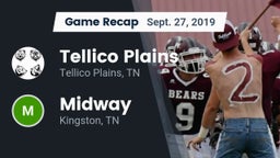 Recap: Tellico Plains  vs. Midway  2019