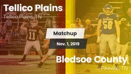 Matchup: Tellico Plains vs. Bledsoe County  2019
