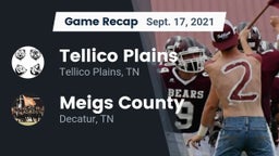 Recap: Tellico Plains  vs. Meigs County  2021