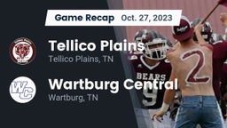 Recap: Tellico Plains  vs. Wartburg Central  2023