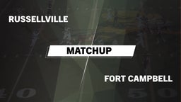 Matchup: Russellville vs. Fort Campbell  2016