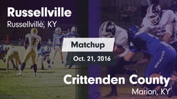 Matchup: Russellville vs. Crittenden County  2016