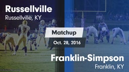 Matchup: Russellville vs. Franklin-Simpson  2016