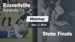 Matchup: Russellville vs. State Finals 2016