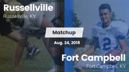Matchup: Russellville vs. Fort Campbell  2018