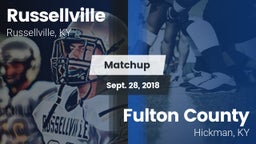Matchup: Russellville vs. Fulton County  2018