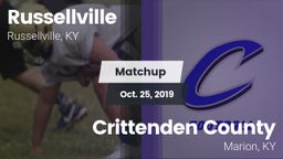 Matchup: Russellville vs. Crittenden County  2019