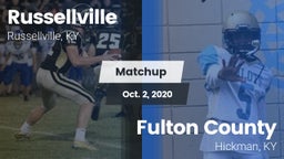 Matchup: Russellville vs. Fulton County  2020