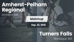 Matchup: Amherst-Pelham Regio vs. Turners Falls  2016