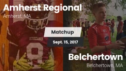 Matchup: Amherst Regional vs. Belchertown  2017