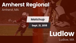 Matchup: Amherst Regional vs. Ludlow  2018