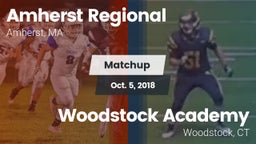Matchup: Amherst Regional vs. Woodstock Academy  2018