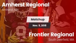 Matchup: Amherst Regional vs. Frontier Regional  2018