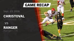 Recap: Christoval  vs. Ranger  2016