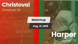 Matchup: Christoval vs. Harper  2018