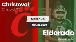 Matchup: Christoval vs. Eldorado  2020