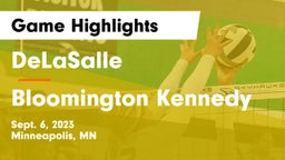 DeLaSalle  vs Bloomington Kennedy  Game Highlights - Sept. 6, 2023