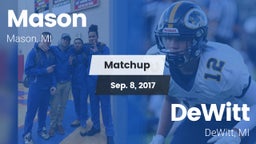 Matchup: Mason vs. DeWitt  2017