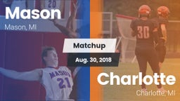 Matchup: Mason vs. Charlotte  2018