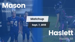 Matchup: Mason vs. Haslett  2018