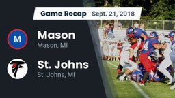 Recap: Mason  vs. St. Johns  2018