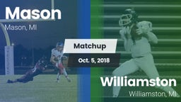 Matchup: Mason vs. Williamston  2018