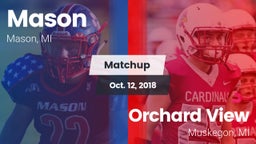 Matchup: Mason vs. Orchard View  2018