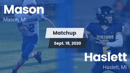 Matchup: Mason vs. Haslett  2020