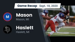 Recap: Mason  vs. Haslett  2020