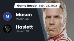 Recap: Mason  vs. Haslett  2022