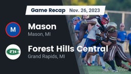 Recap: Mason  vs. Forest Hills Central  2023