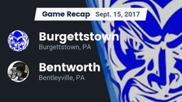 Recap: Burgettstown  vs. Bentworth  2017