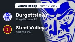 Recap: Burgettstown  vs. Steel Valley  2017