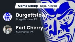 Recap: Burgettstown  vs. Fort Cherry  2018