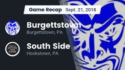 Recap: Burgettstown  vs. South Side  2018