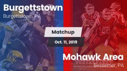 Matchup: Burgettstown vs. Mohawk Area  2019
