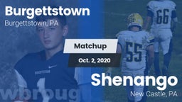 Matchup: Burgettstown vs. Shenango  2020