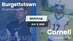 Matchup: Burgettstown vs. Cornell  2020