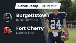 Recap: Burgettstown  vs. Fort Cherry  2021