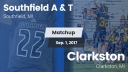 Matchup: Southfield vs. Clarkston  2017