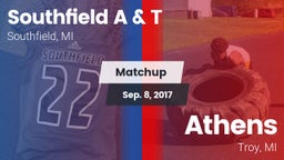 Matchup: Southfield vs. Athens  2017