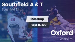 Matchup: Southfield vs. Oxford  2017
