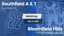 Matchup: Southfield vs. Bloomfield Hills  2017